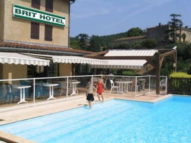 Brit Hotel Vallee Du Lot Fumel Exterior foto